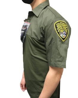 CDCR short sleeve Base Shirt with patches